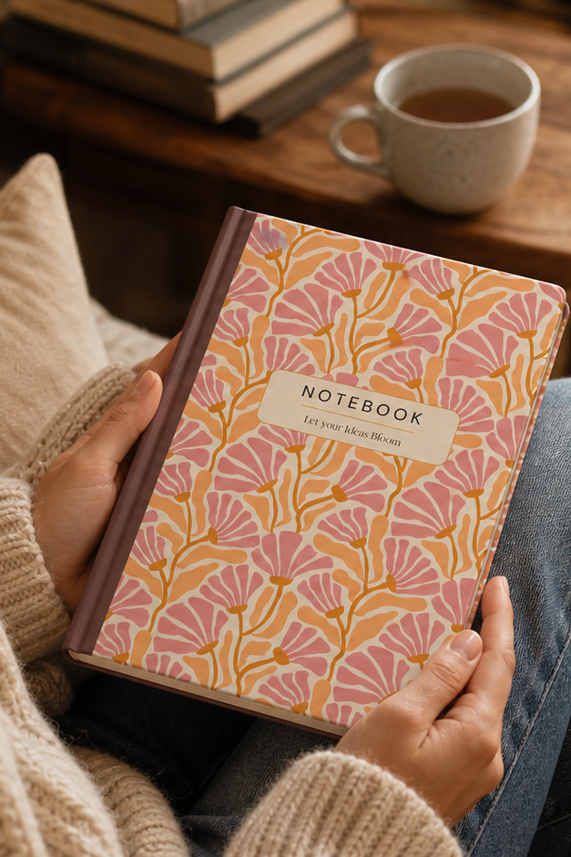 A finished Mementa hardcover notebook